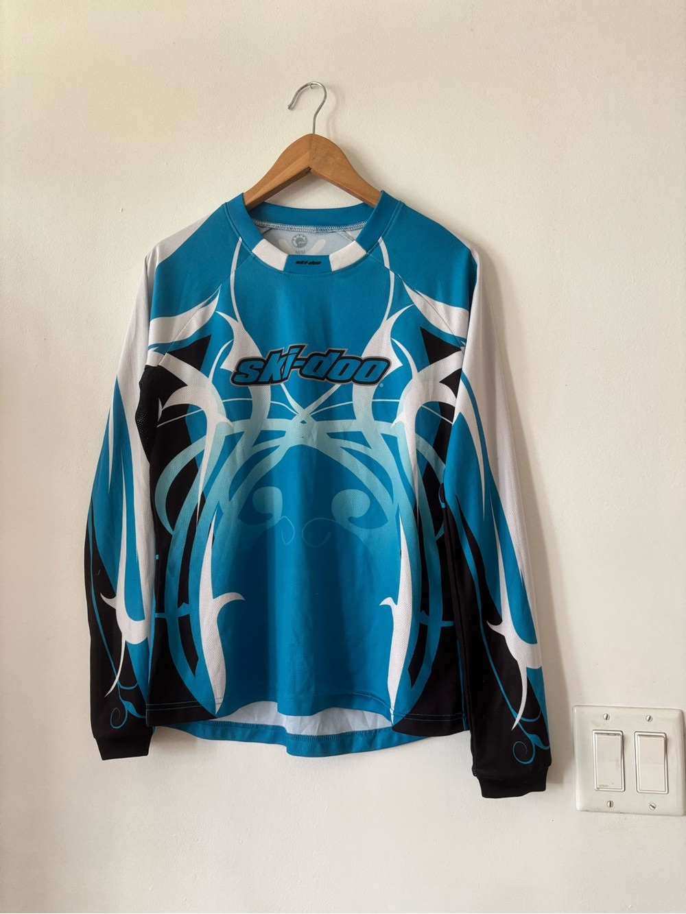 Woman Long Sleeve Performance Jersey - Teal/Black/White